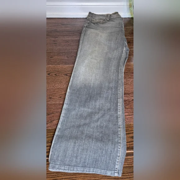 7 For All Mankind Men's Relaxed Fit Jeans in Gray - Picture 6 of 11